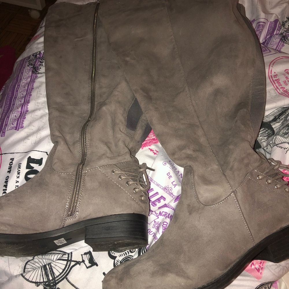 Almost new over the knee boots
